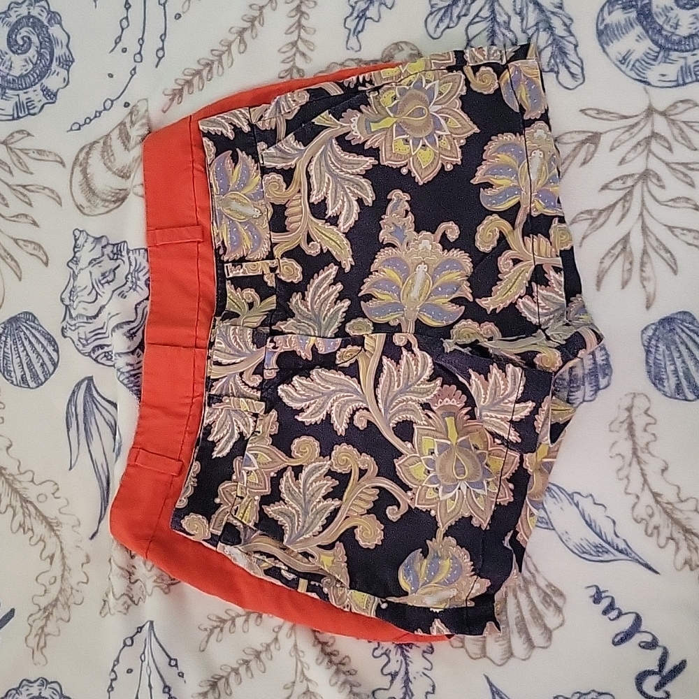 2 pair LOFT Linen Shorts Size 2